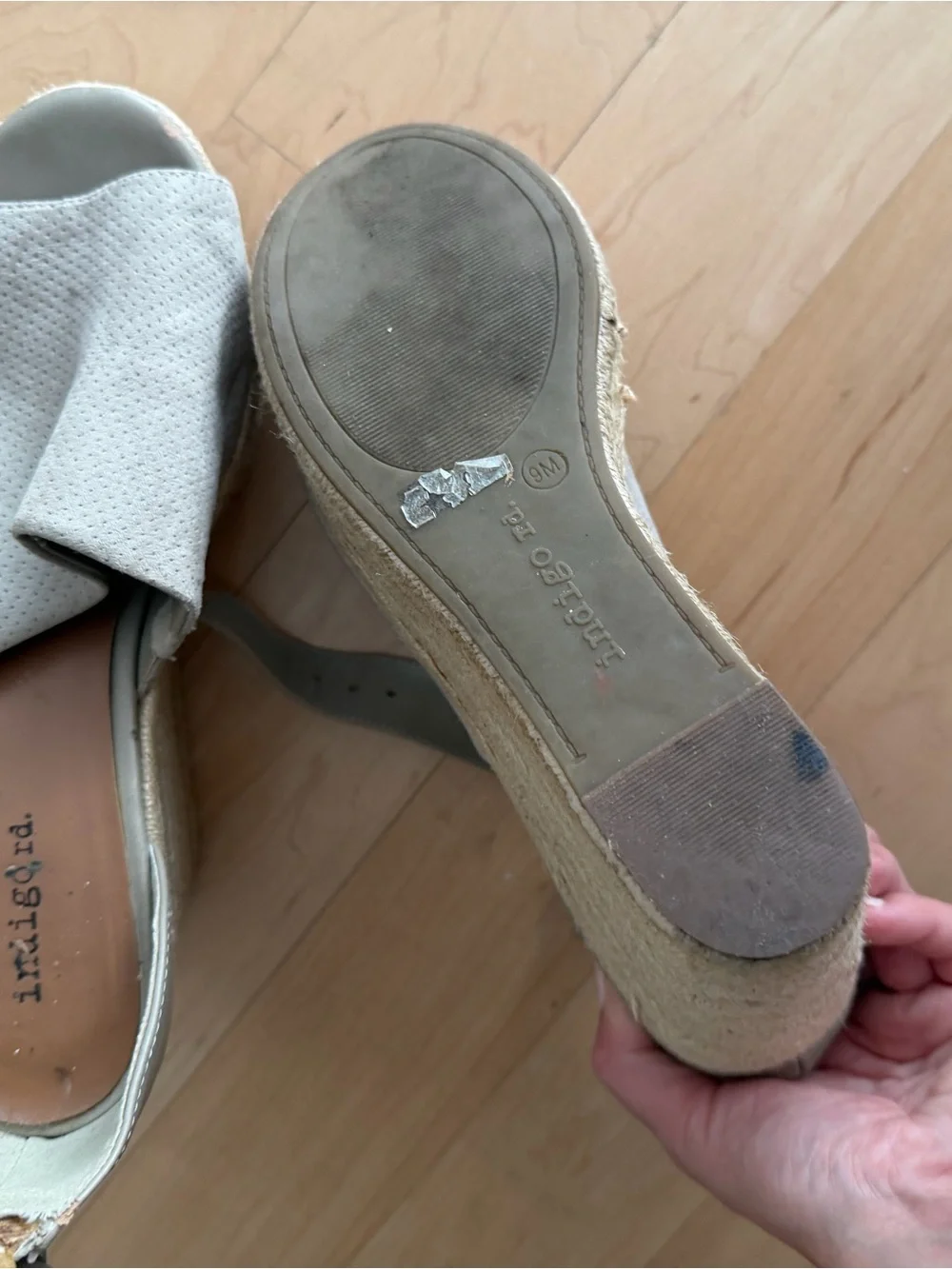 🗽Indigo Rd. Espadrille Wedge Sandals - Beige